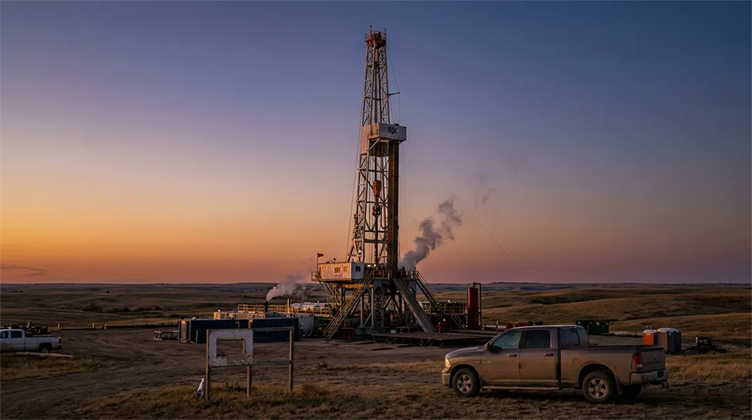 oil-field-at-sunset-AI-in-Oil-and-Gas