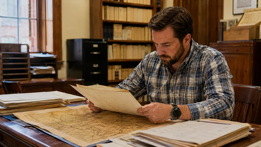 professional-landman-reviewing-property-records-in-a-county-courthouse-office